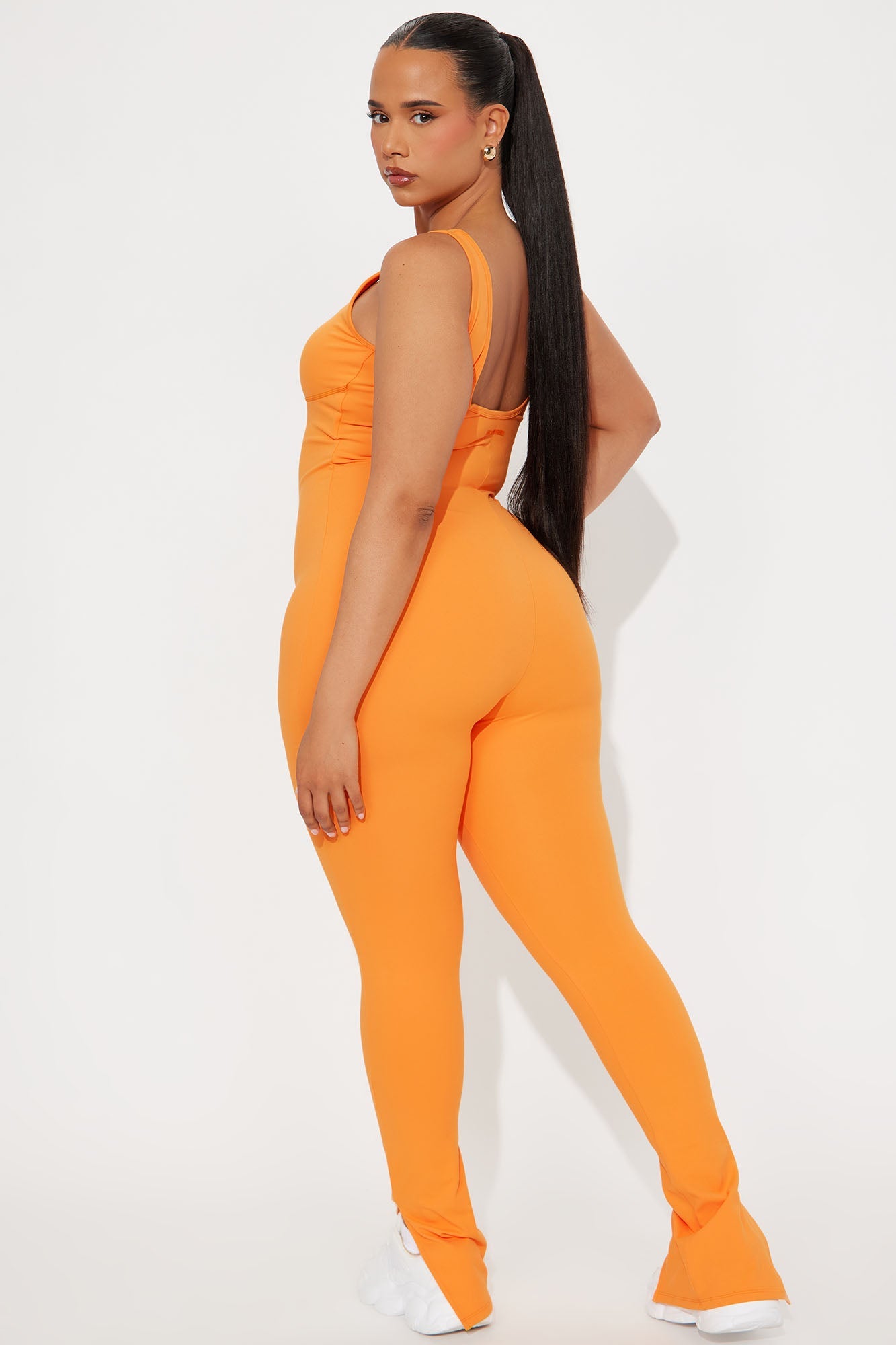 Sunrise Session Super Soft Active Jumpsuit - Tangerine