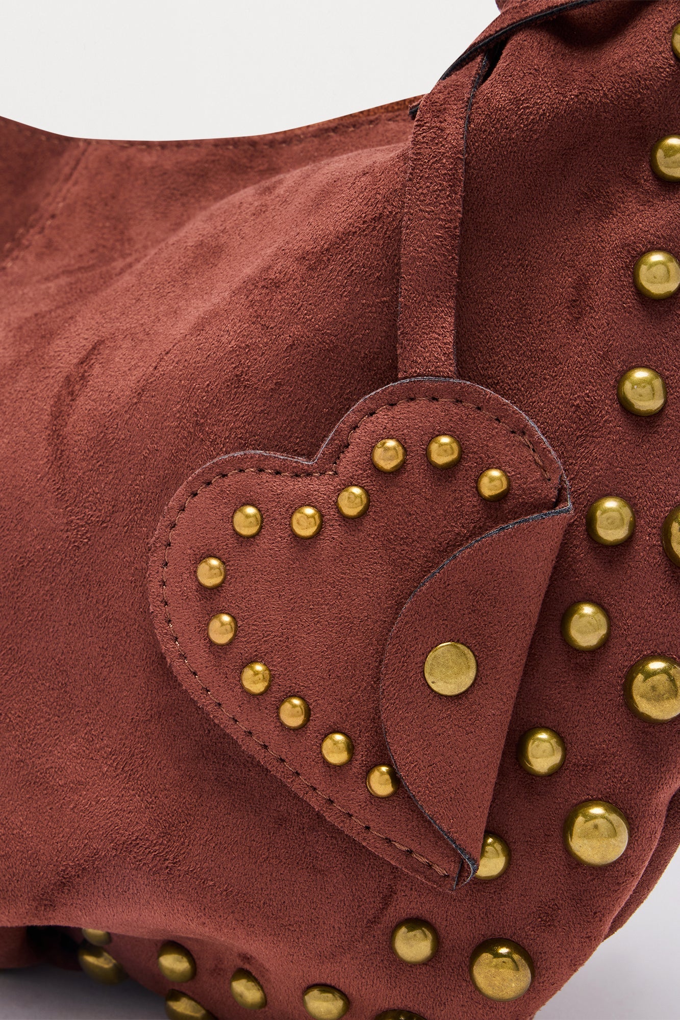 Beat Of Your Heart Shoulder Bag - Cognac