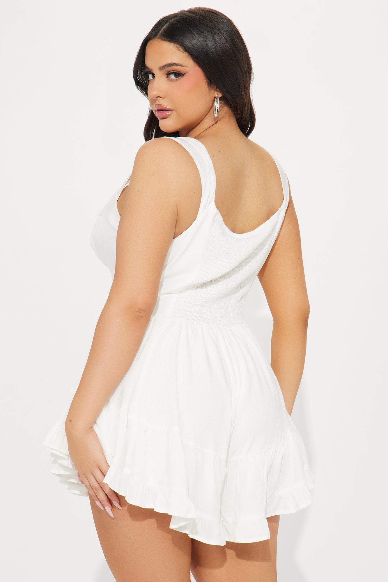 Beach Cottage Romper - Ivory