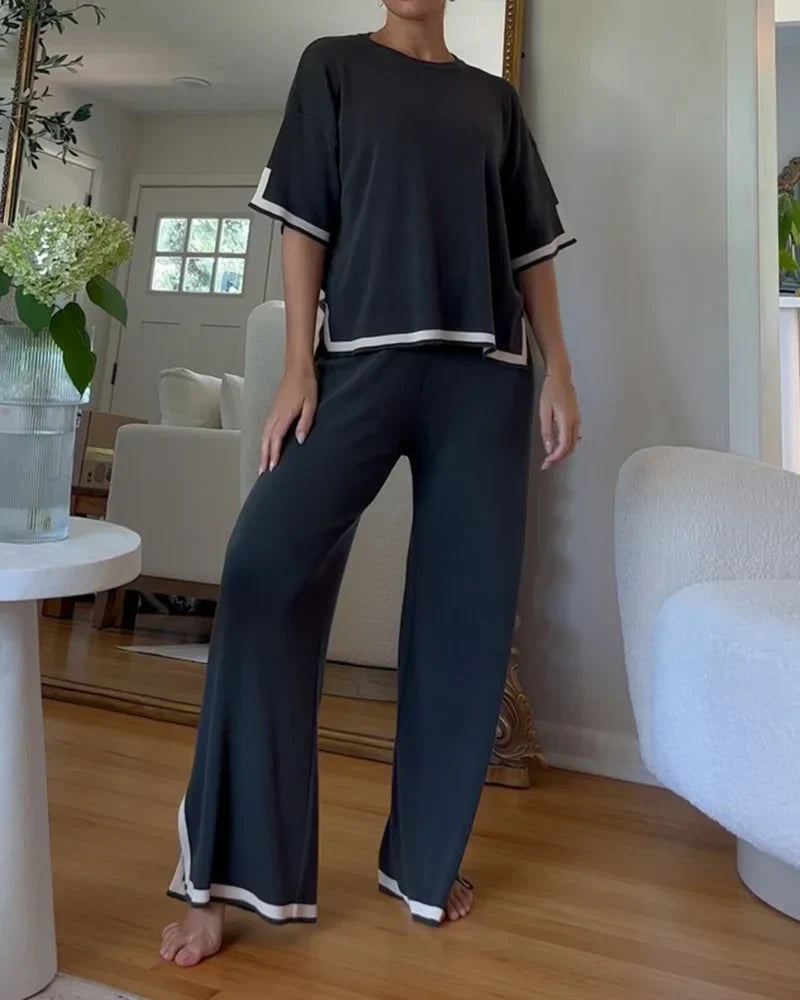 Zenith - Comfortabele Top en Broek Set voor Vrouwen