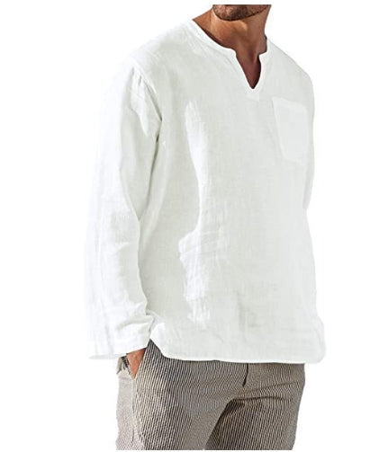 Elegante Heren Boheemse Shirt