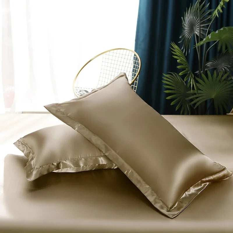ZijdeLuxe – Satijnen Beddengoed Set – Comfort & Elegantie