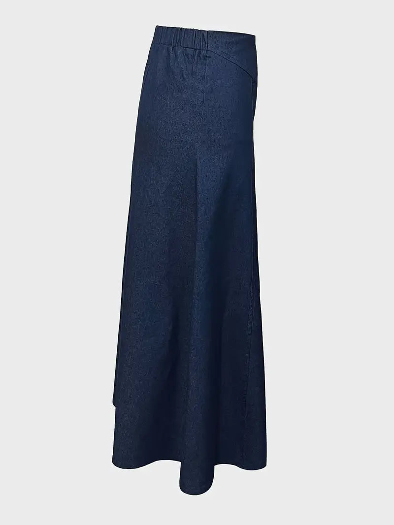 Denim A-lijn Rok voor Dames