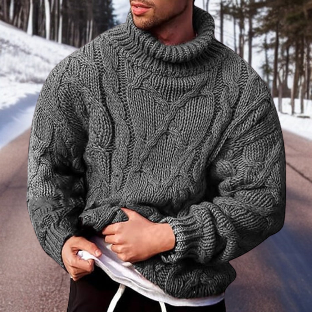 Comfortabele heren sweater