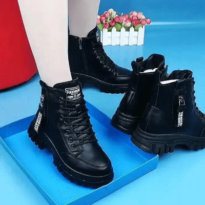 Larae - Klassieke Combat Schoenen voor Vrouwen