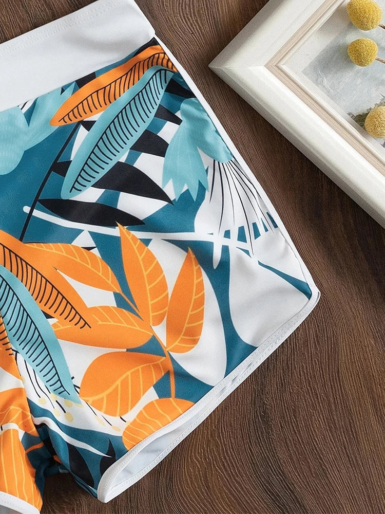 Penny - Dames Zwemshorts - Tropisch & Flatterend