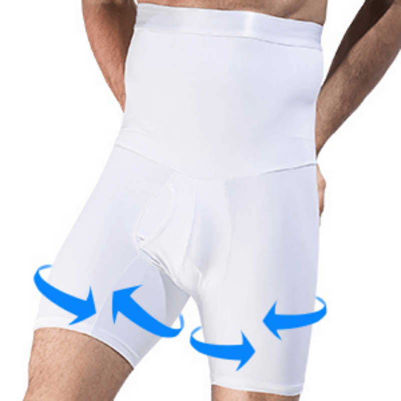 Neil - Hoge Taille Shapewear Boxers Voor Heren - Vormend & Ondersteunend