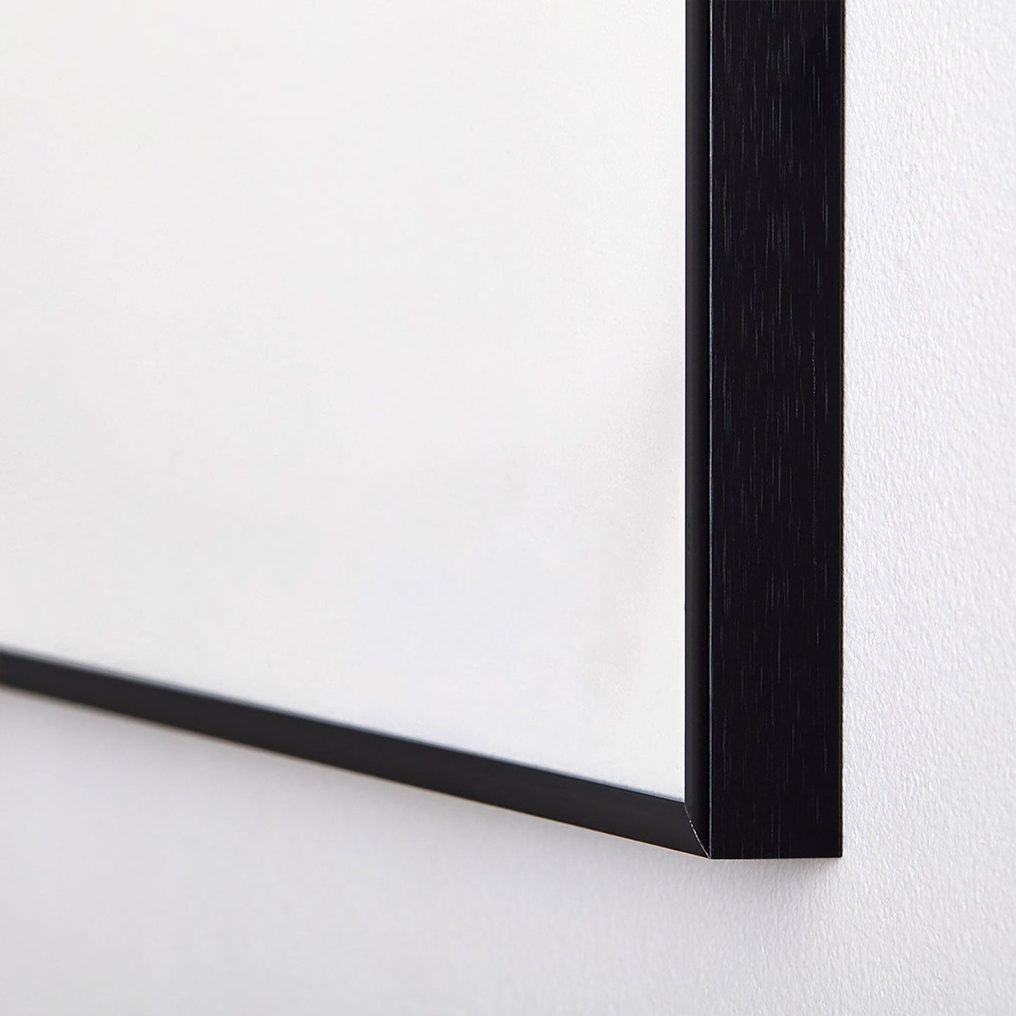 83 Oranges Focus Abstract Marble Texture Metal Framed Art Print