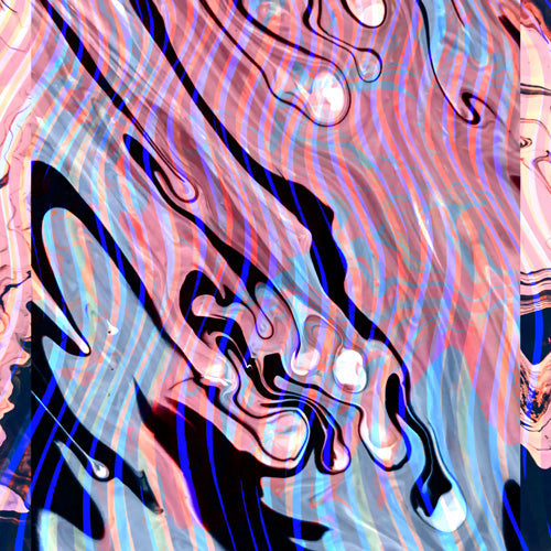 83 Oranges Focus Abstract Marble Texture Shower Curtain