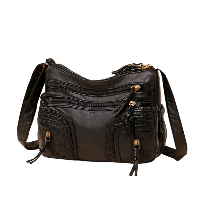 WeaveStyle - Schoudertas met Gevlochten Detail