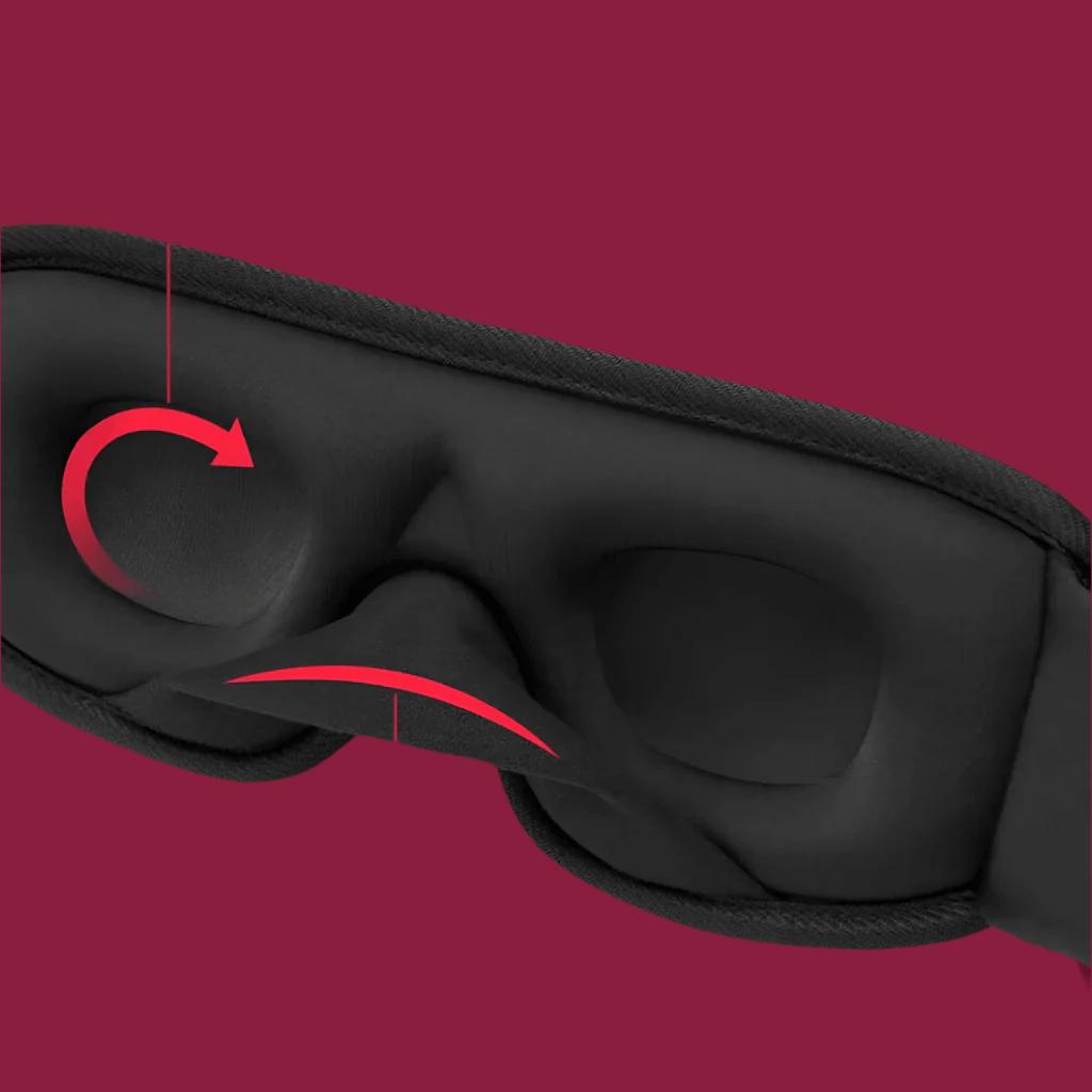 Ergonomisch Slaapmasker - DreamShield