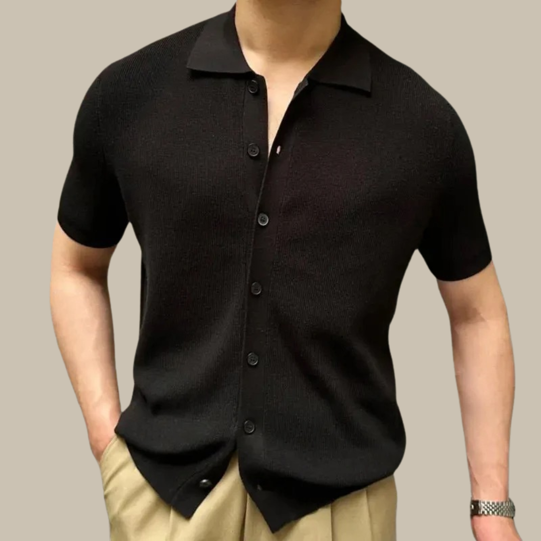 Gebreid Korte Mouwen Shirt