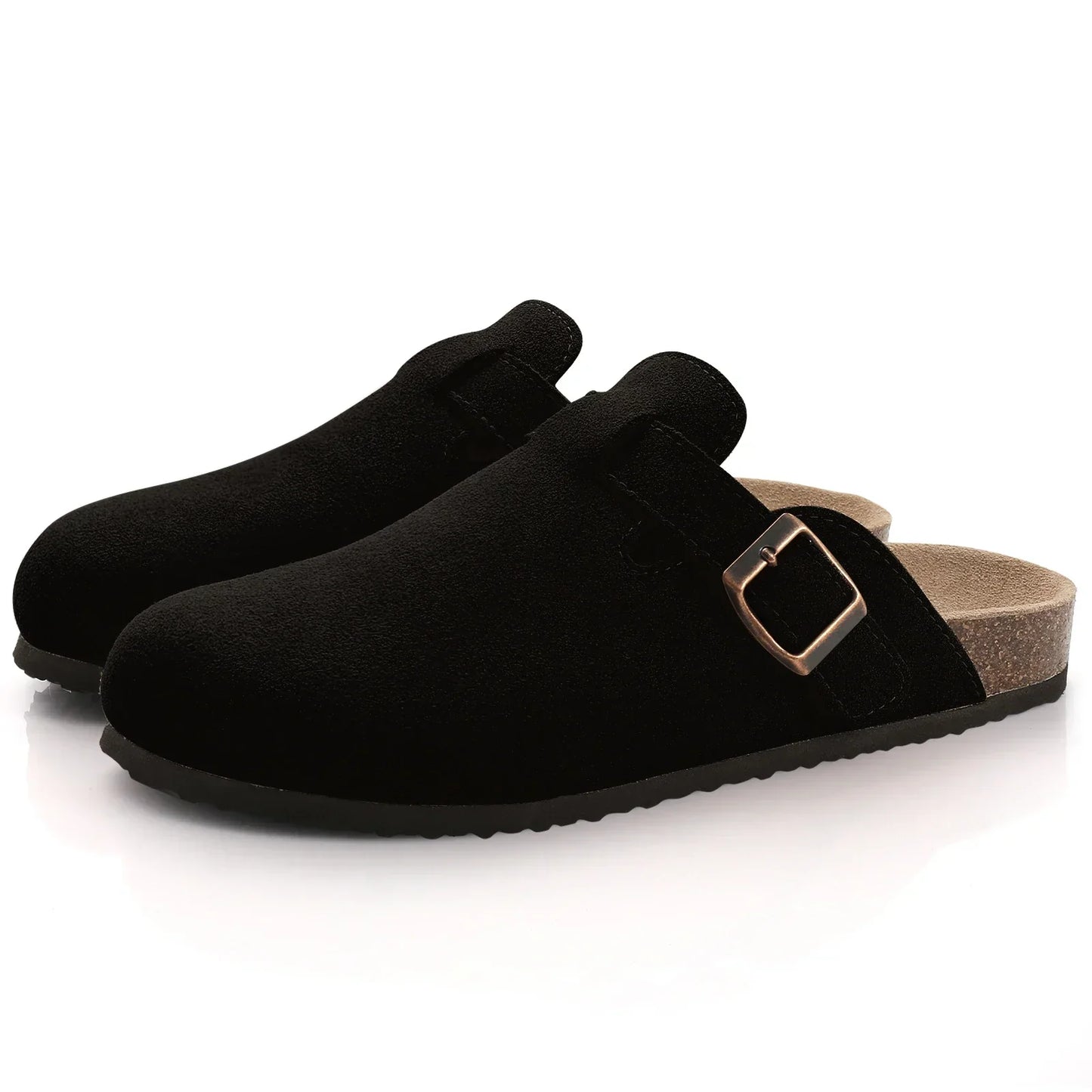 Nienke - Zachte Suède Sandalen met Voetbed