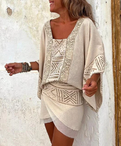 Hera - Stijlvolle oversized blouse voor vrouwen
