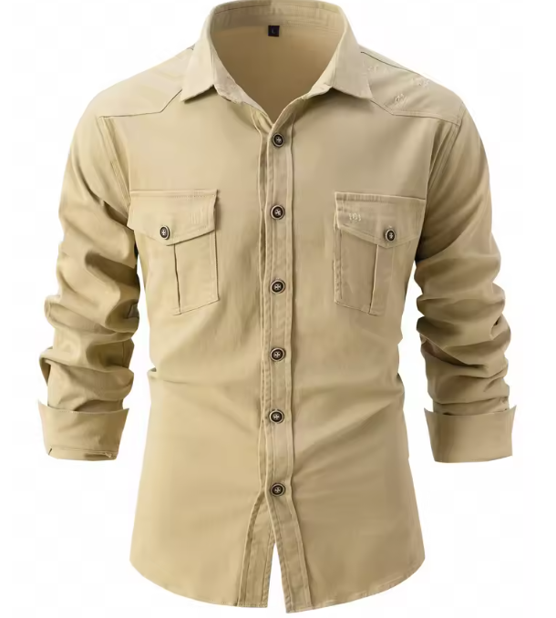 Everett – Slim Fit Lange Mouwen voor Heren