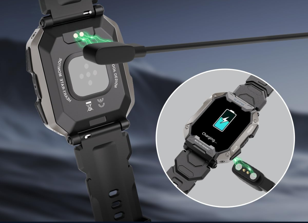 ToughTrack – Militaire Tactische Smartwatch – Kracht & Precisie