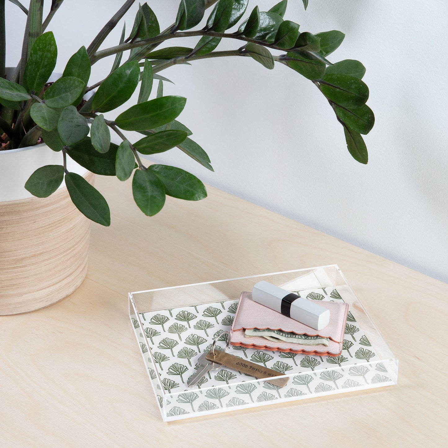 CoastL Studio Palm Sketches Acrylic Tray