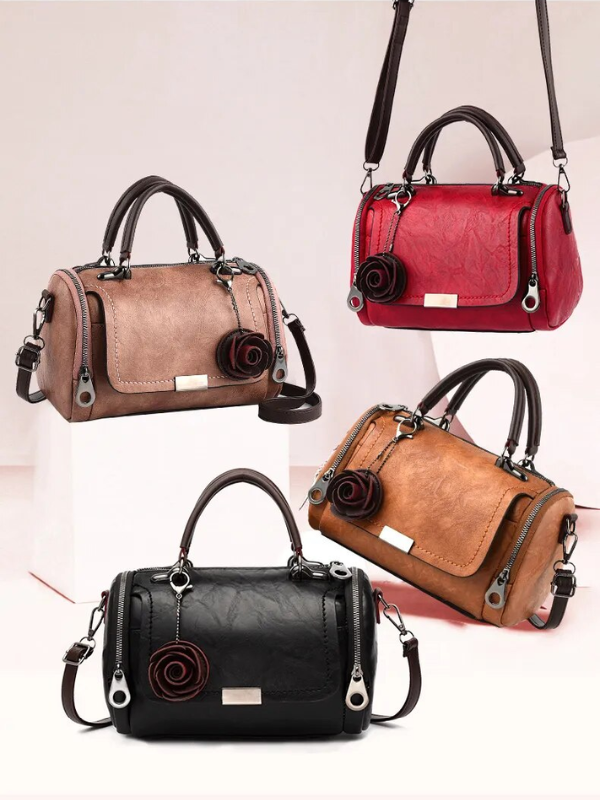 Sofie - Vintage Leren Handtas voor Dames - Elegant & Duurzaam