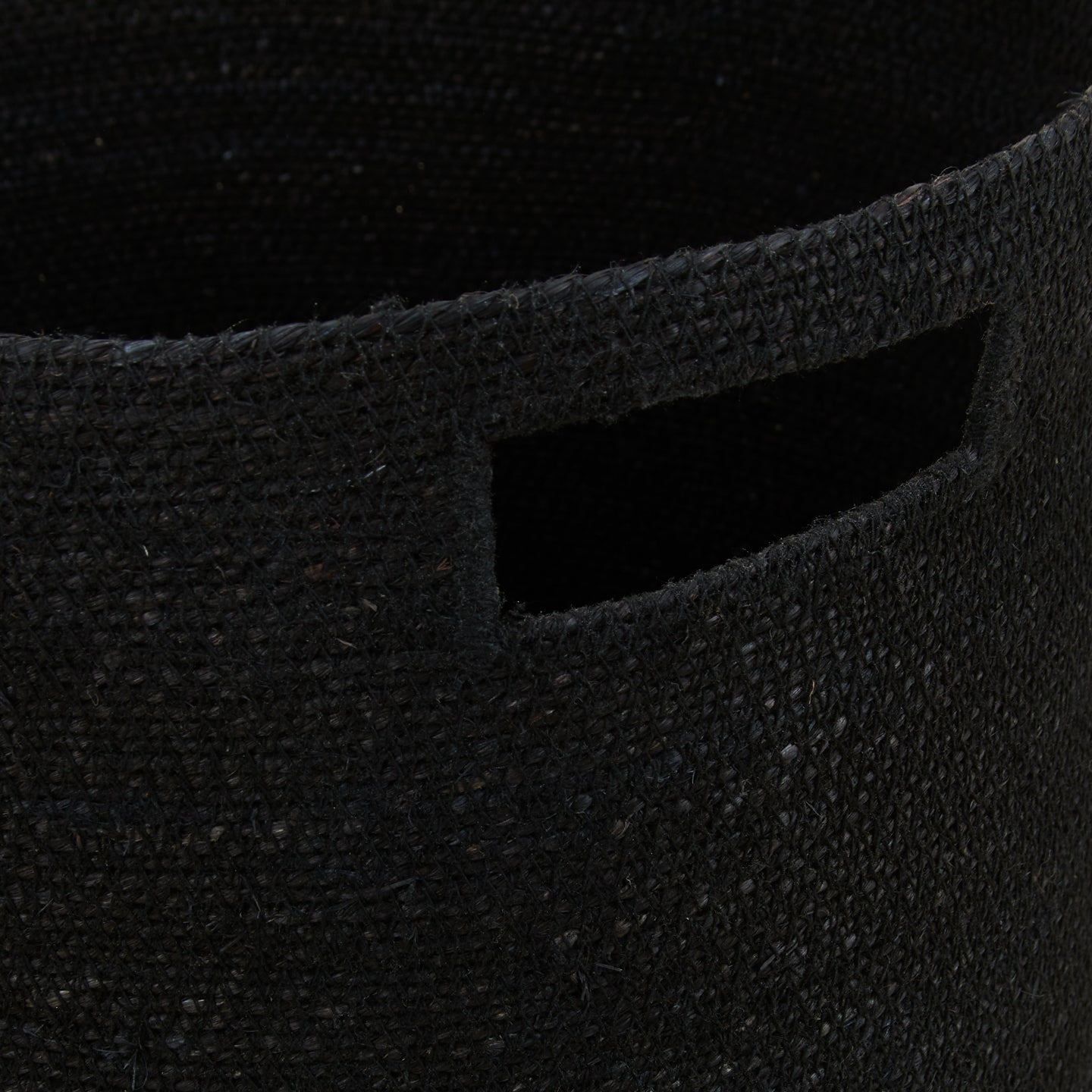 Open Box - Essential Hamper - Black