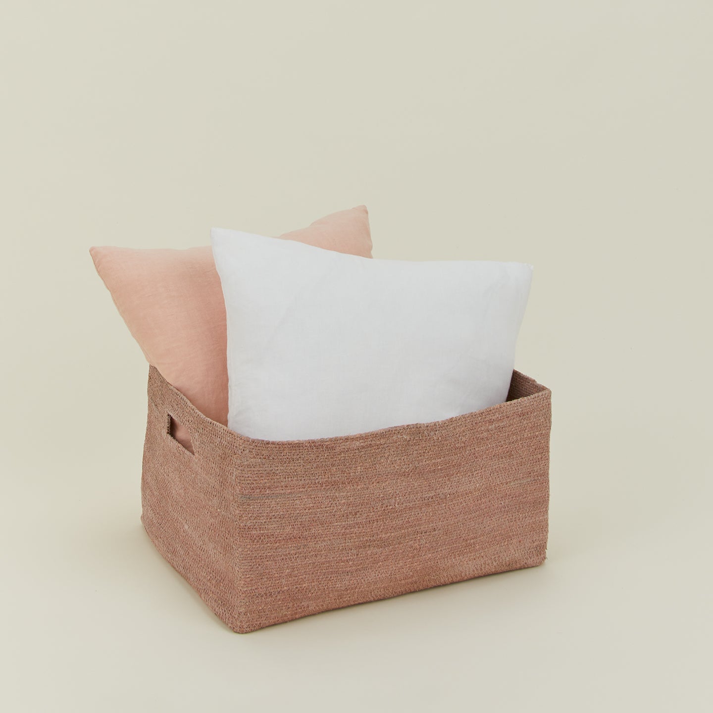 Open Box - Essential Low Basket - Blush