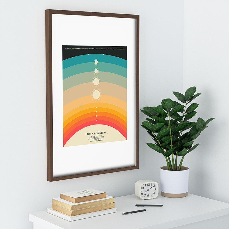 Jazzberry Blue THE SOLAR SYSTEM Recessed Framing Rectangle