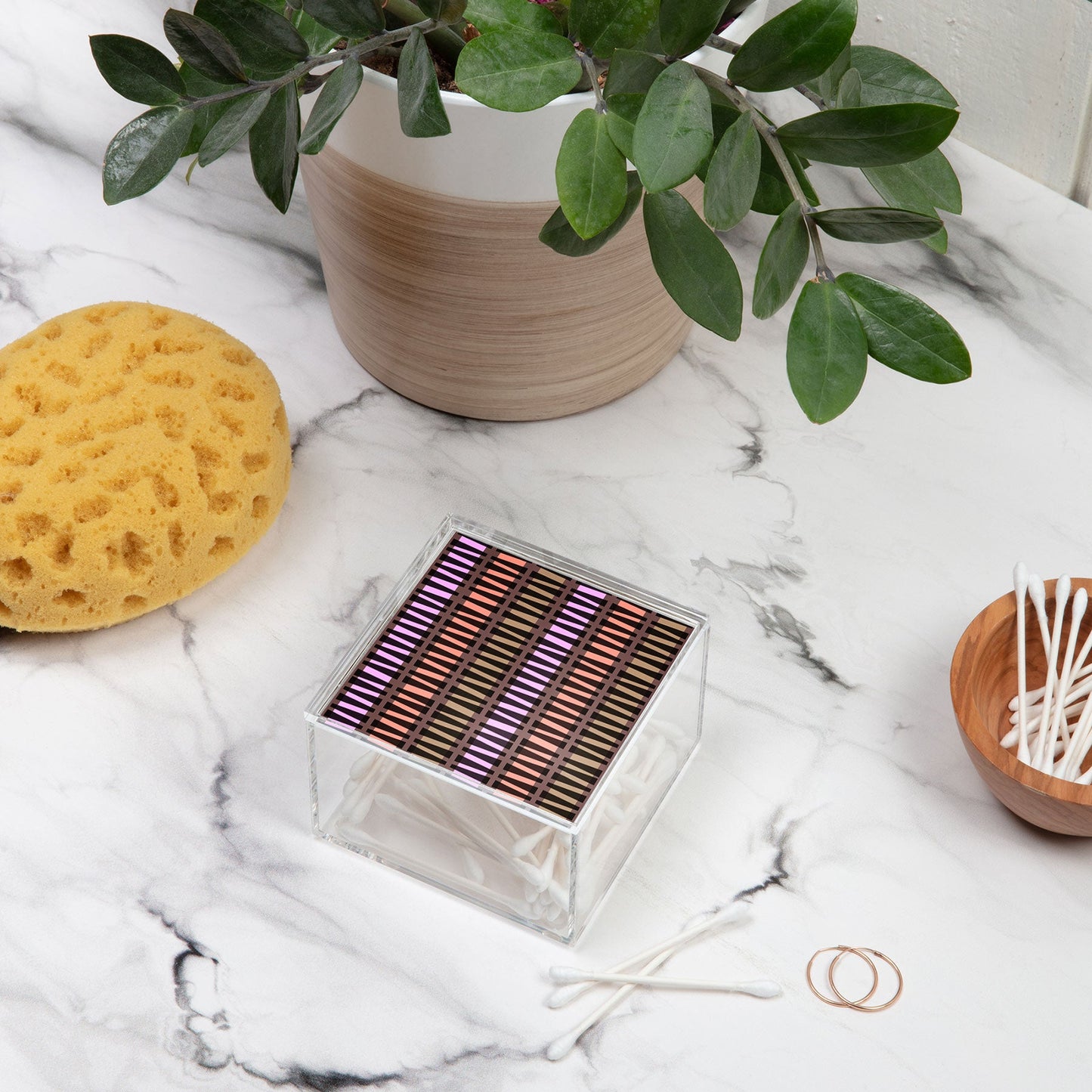 Mirimo Korath Striped Acrylic Box