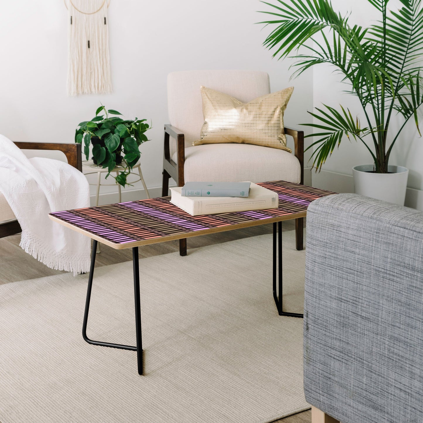 Mirimo Korath Striped Coffee Table