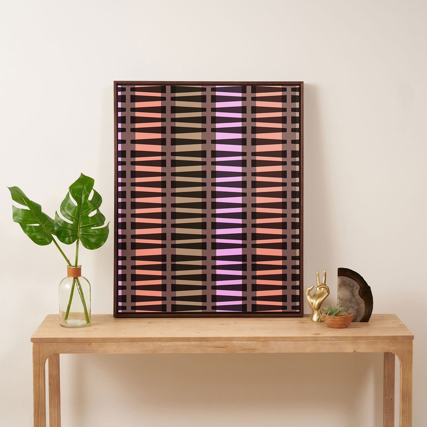 Mirimo Korath Striped Art Canvas