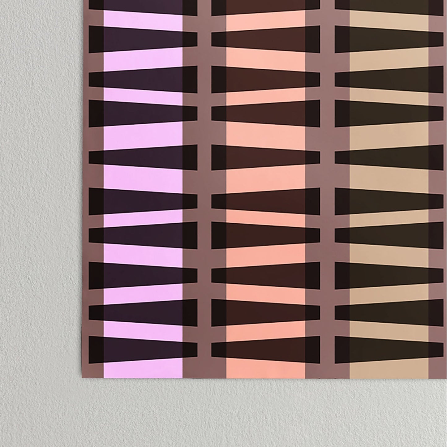 Mirimo Korath Striped Poster