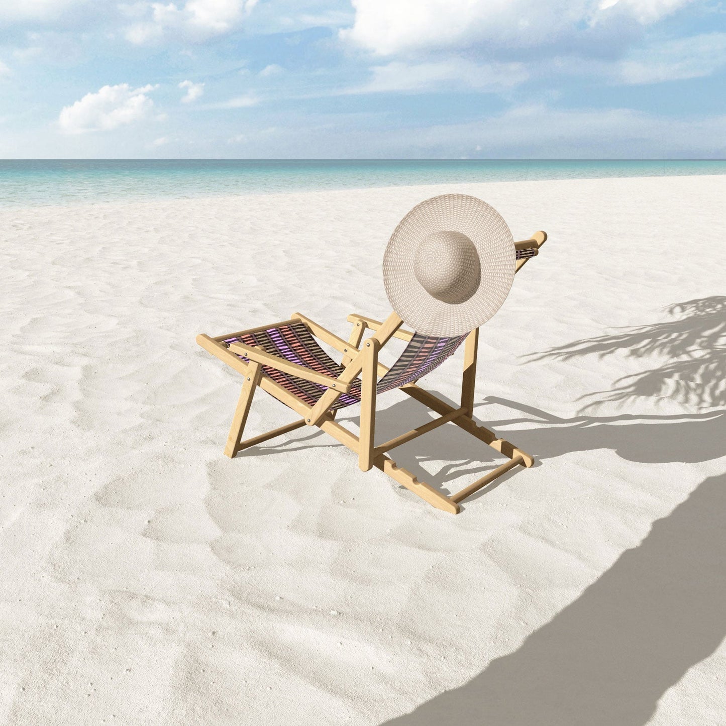 Mirimo Korath Striped Sling Chair