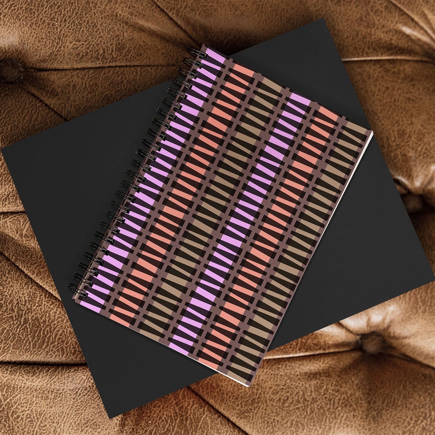 Mirimo Korath Striped Spiral Notebook