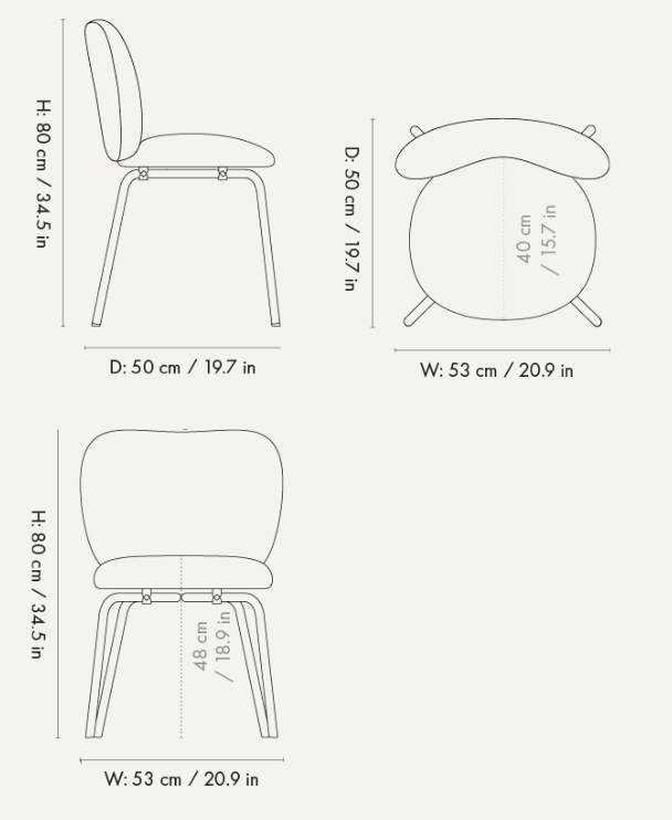 Rico Chair - Louisiana