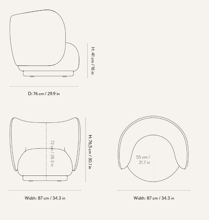 Rico Lounge Chair - Louisiana