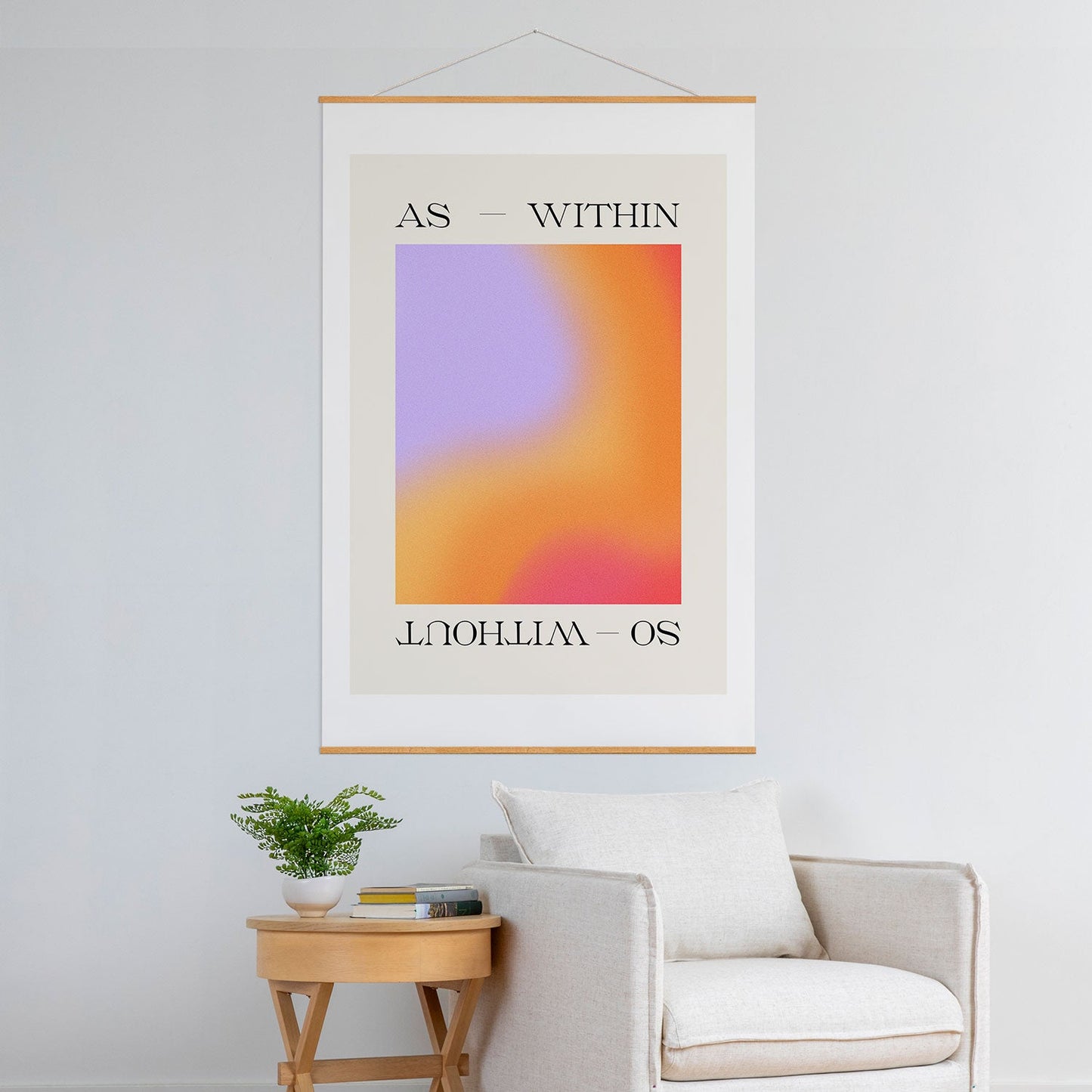 Tiger Spirit As Within So Without Art Print