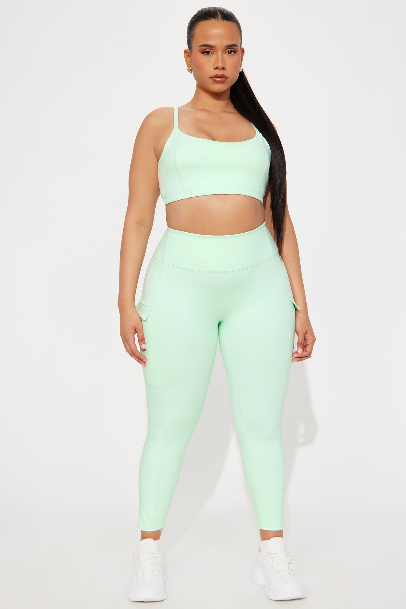 Stronger Super Soft Active 7/8 Legging - Mint