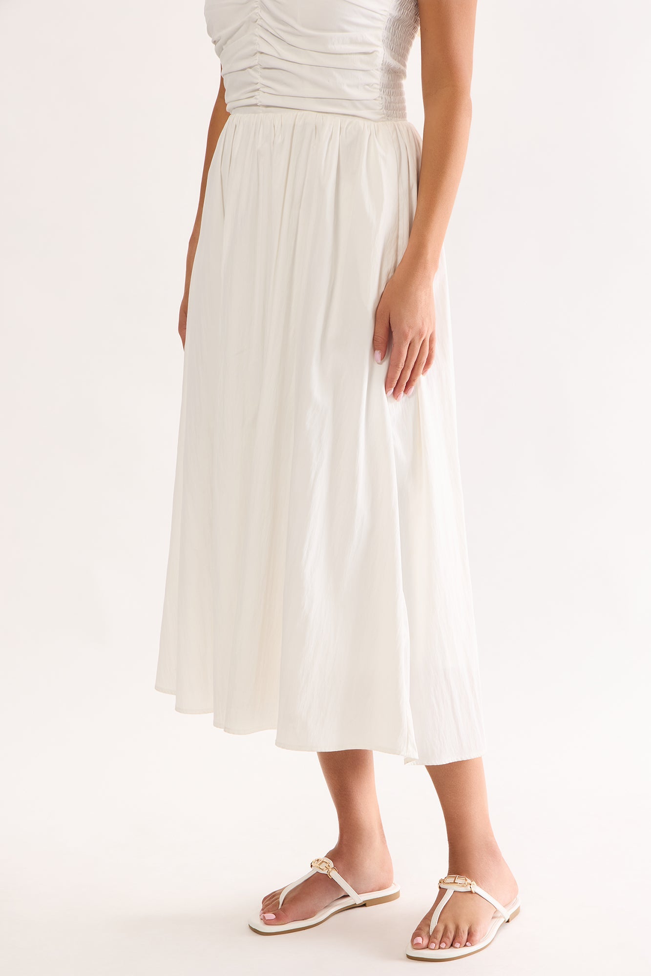 Clarks Hardware Sandals - White