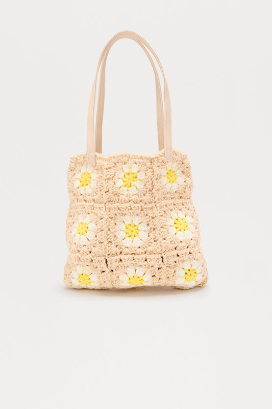 Daisy Dune Handbag - Natural
