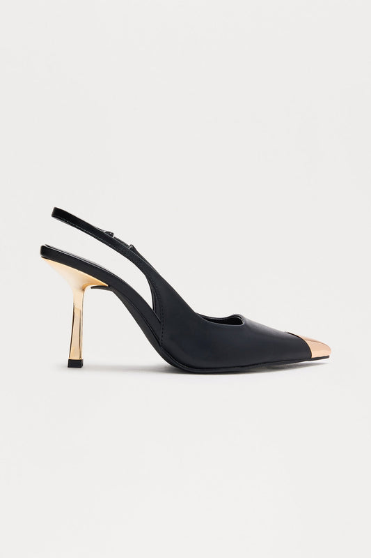 Tundra Slingback Pumps - Black