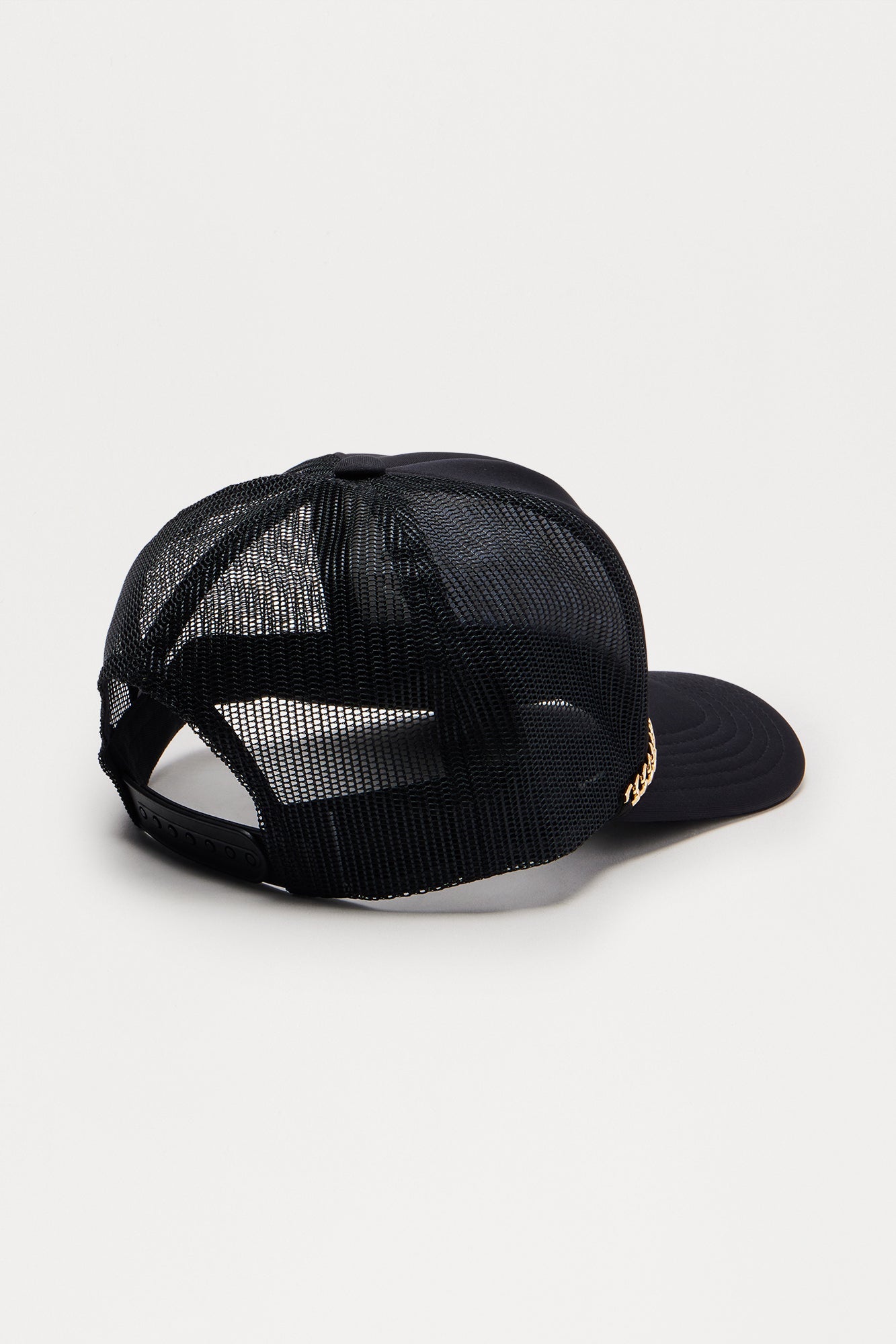 MotherF*cker Chain Trucker Hat - Black/White