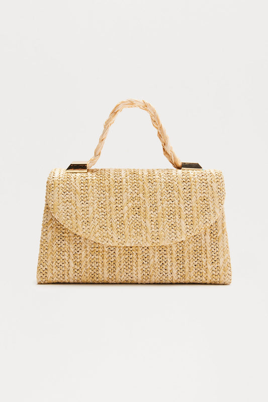 Sandy Bum Crossbody Handbag - Natural