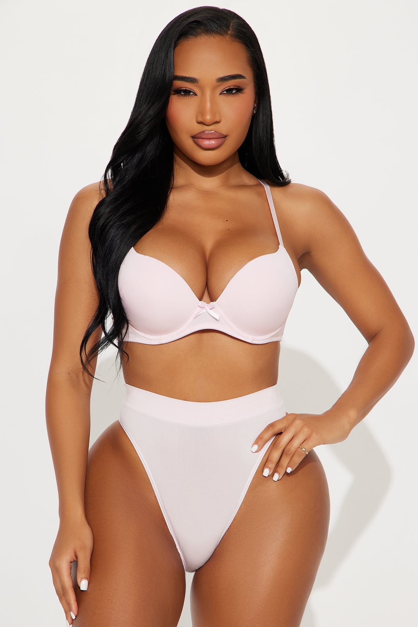 Just Your Type Smooth Seamless Bikini Panty - Pink