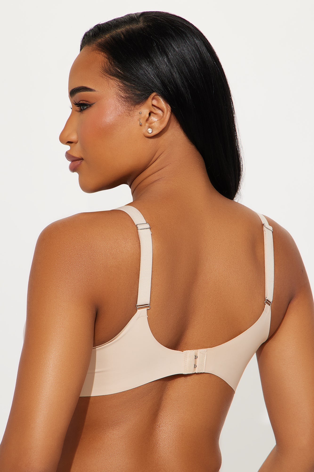 Smooth Like That Lightly Lined Scuba Demi Bra - Tan