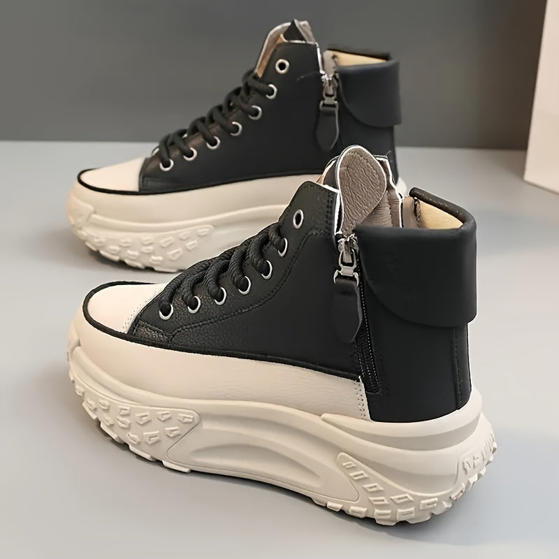 Hedila - Stedelijke Chunky Schoenen voor Vrouwen