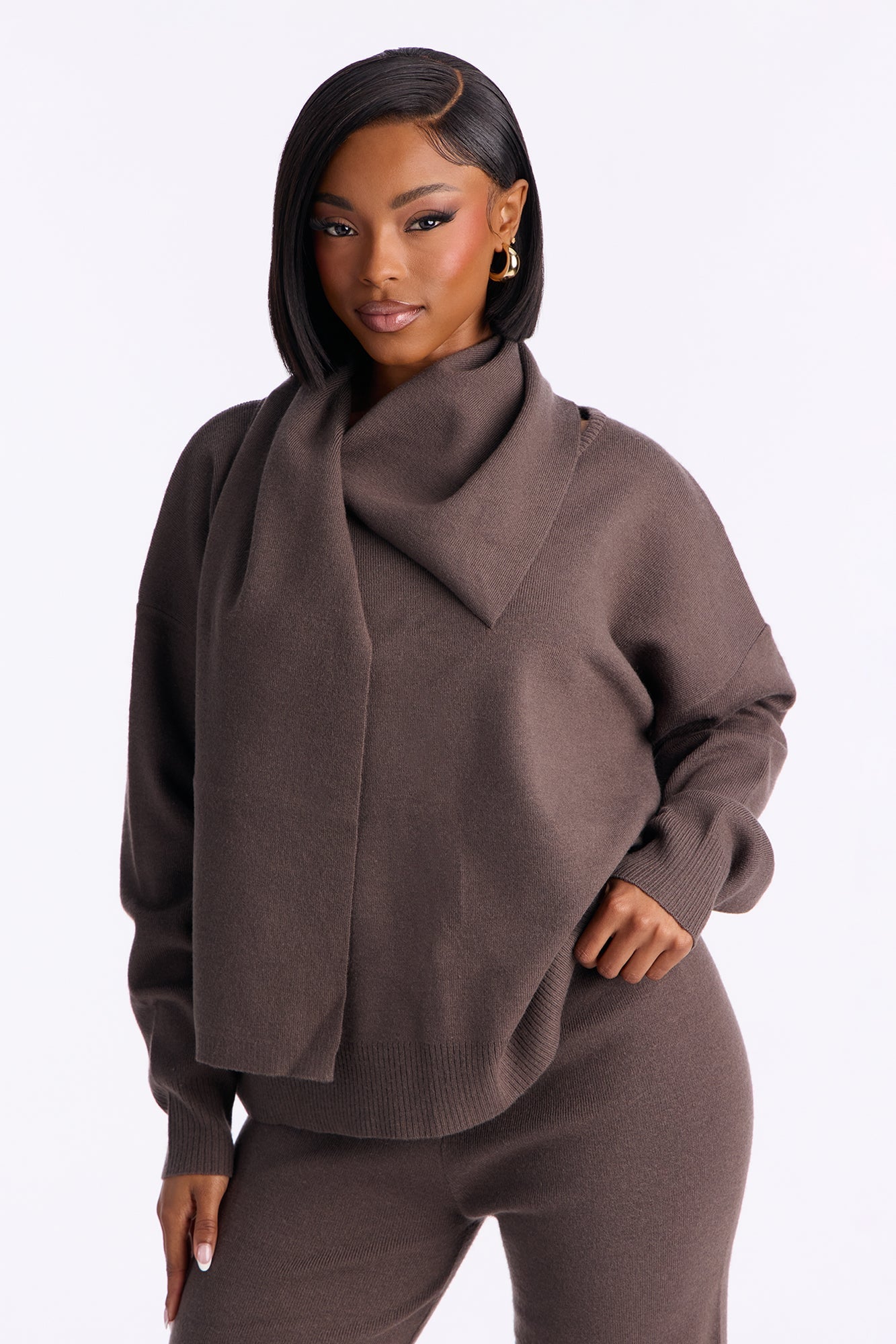 طقم سترة وبنطلون أفضل منكم - رمادي فحم