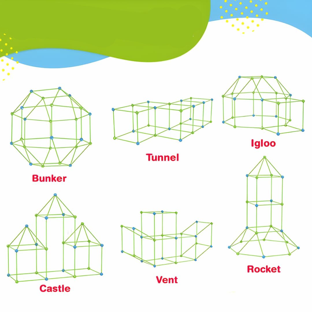 WonderFort - Magisch Speelkasteel voor Kinderen