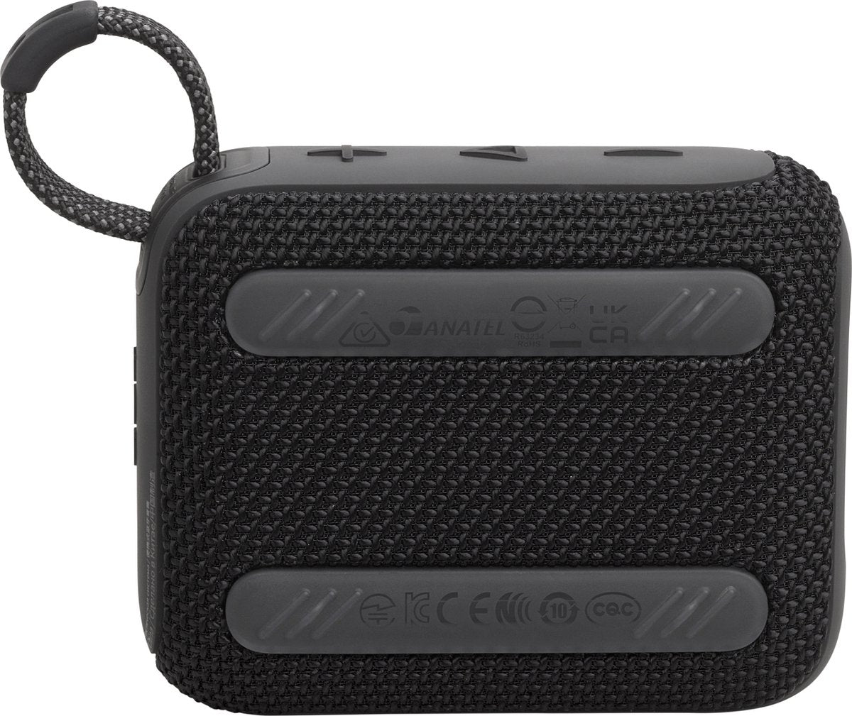 JBL GO 4 - Draadloze Bluetooth Mini Speaker - Zwart