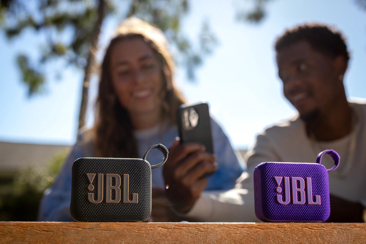 JBL GO 4 - Draadloze Bluetooth Mini Speaker - Zwart
