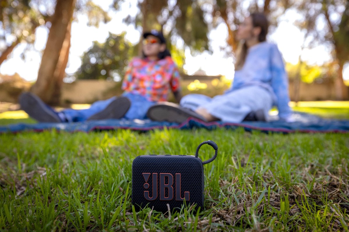 JBL GO 4 - Draadloze Bluetooth Mini Speaker - Zwart
