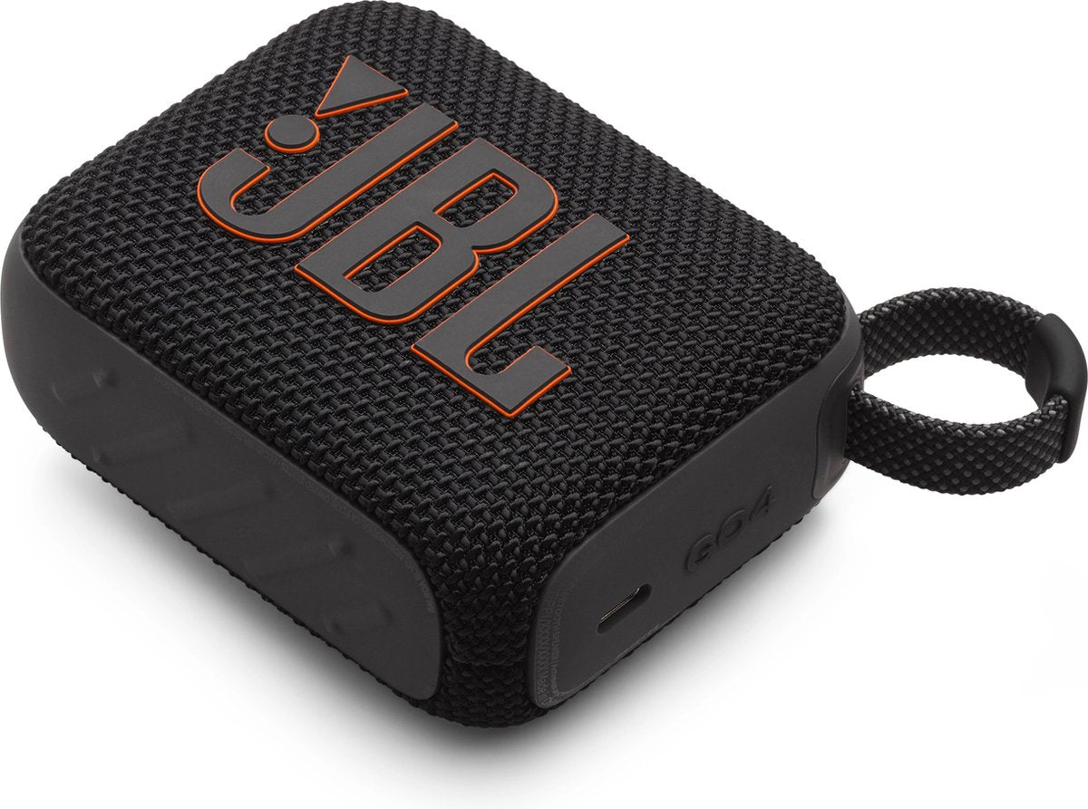 JBL GO 4 - Draadloze Bluetooth Mini Speaker - Zwart
