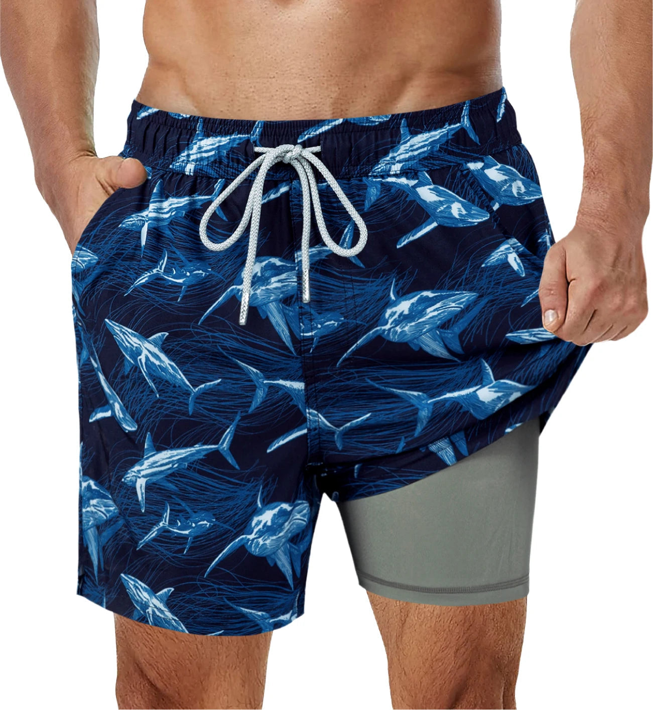 Manuel - Heren Zwemshort - met binnenvoering